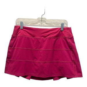 Lululemon Pace Rival Pink Tennis Skirt